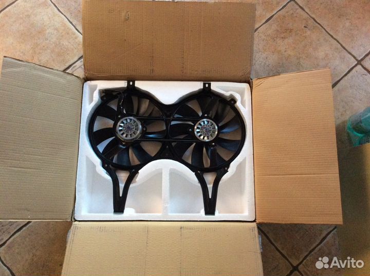 Вентилятор кондиционера mersedec E-210 в сборе нов