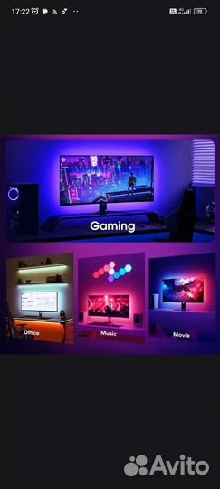 Rgb Подсветка для монитора 27 дюймов