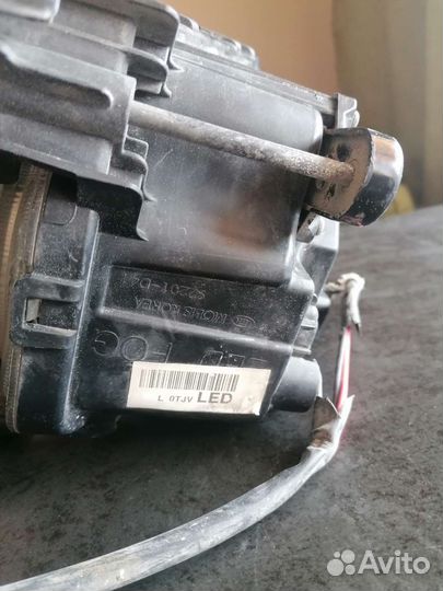 Противотуманка kia optima (птф)