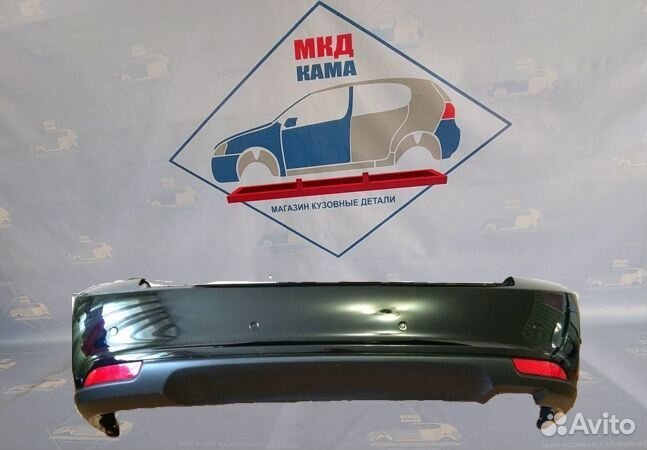 Бампер задний LADA Priora хэтчбек