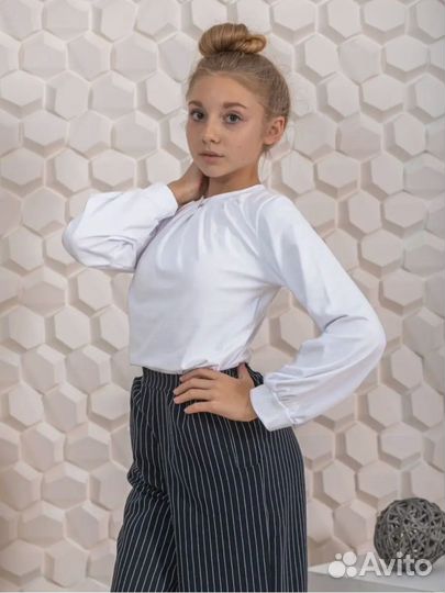 Блузка для школы 140