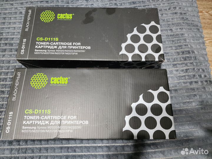 Картриджи для лазерного принтера Samsung, Новые