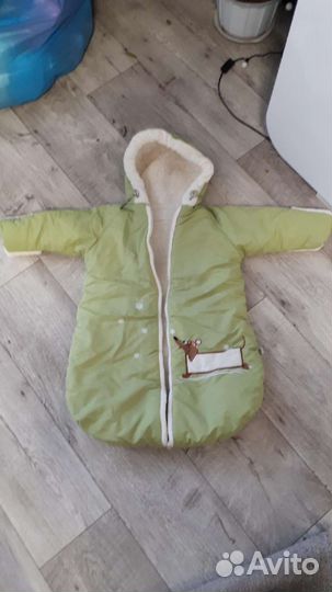 Зимний конверт в коляску