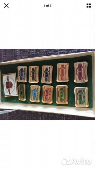 Коллекция значков азлк