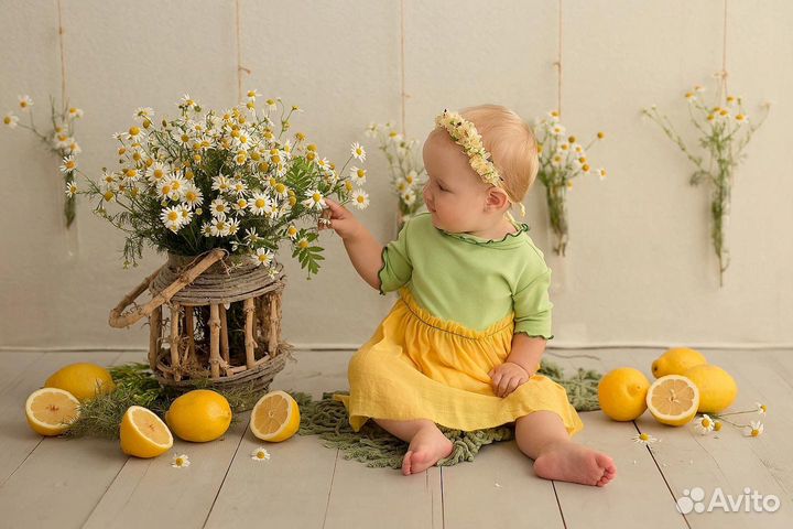 Фотосессия малышей, фотограф на год