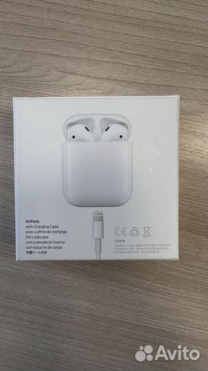 Беспроводные наушники apple airpods 2