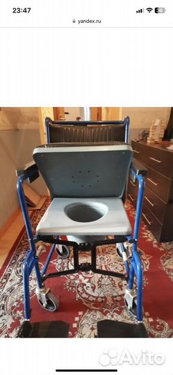 Коляска для инвалидов - биотуалет