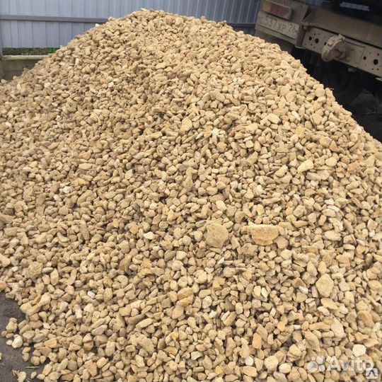 Щебень Песок Галька Гпс Мергель Отсев Бутовый каме