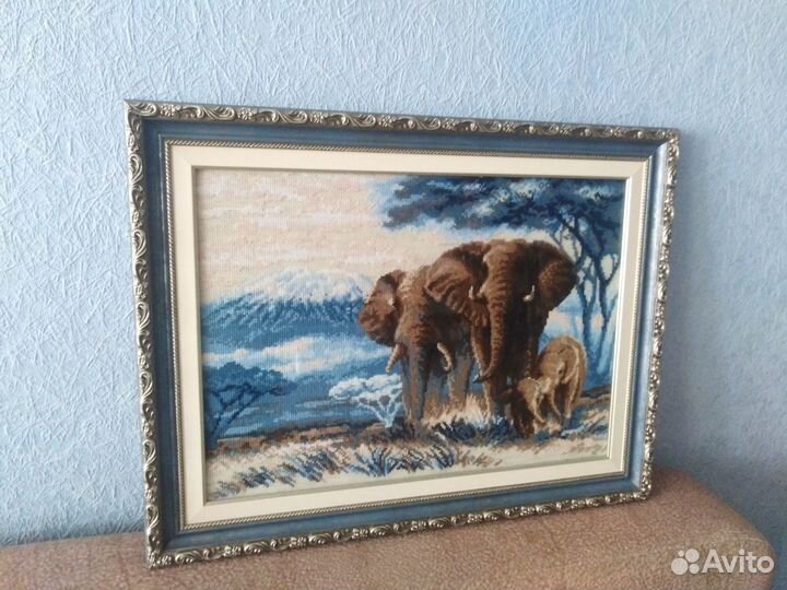 Картина-вышивка 