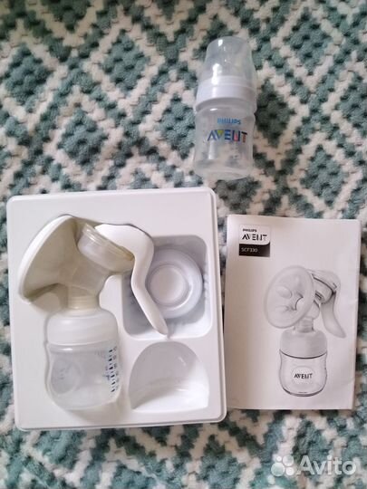 Молокоотсос avent ручной