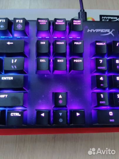 Игровая механическая клавиатура HyperX Blue