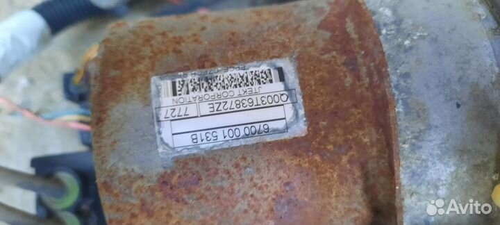 Рулевая рейка peugeot 207