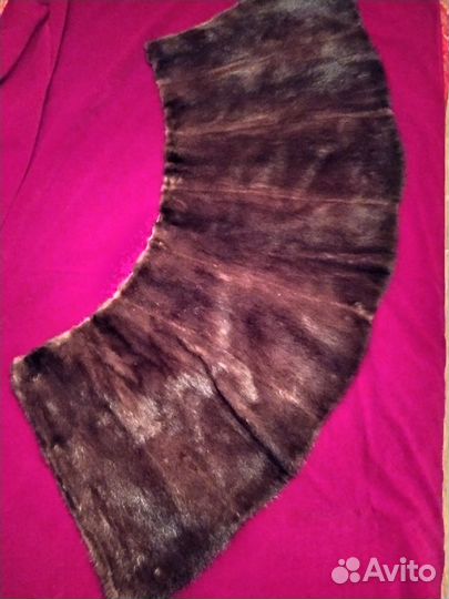 Манто (натуральный мех, норка)