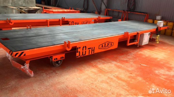 Тележка рельсовая передаточная