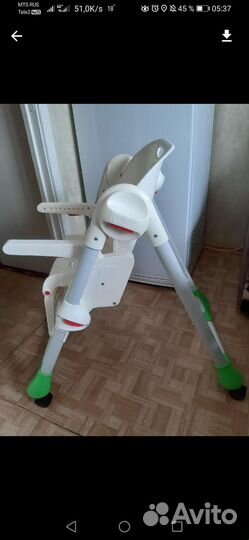 Стулья chicco Polly 2 в 1 без чехла