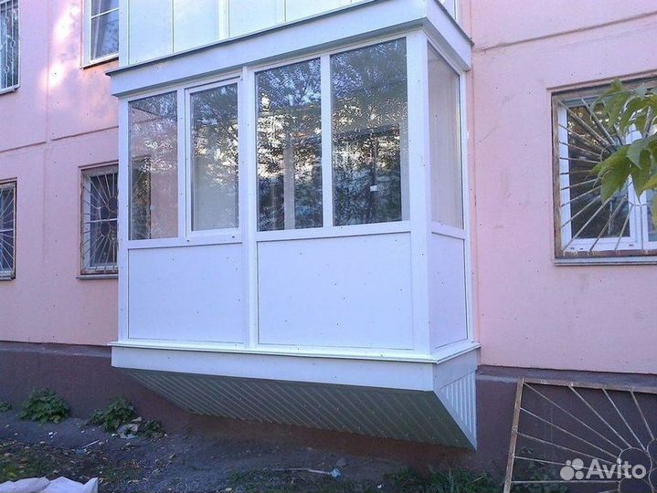Балконы с установкой