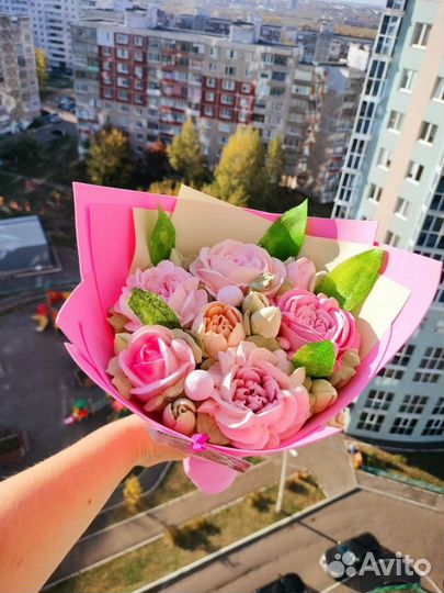 Зефирные букеты