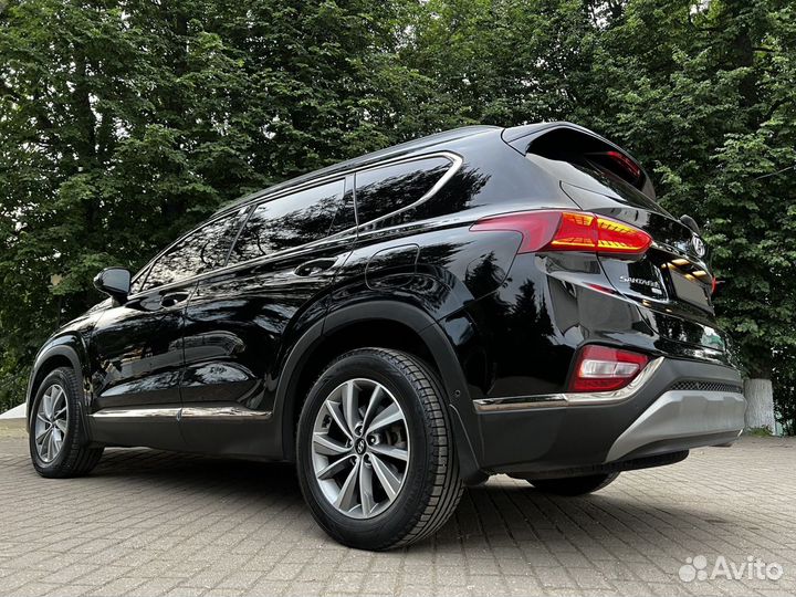 Hyundai Santa Fe 2.4 AT, 2018, 136 000 км