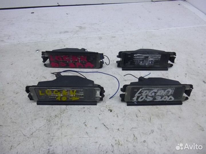 Плафон освещения номера renault logan 2005