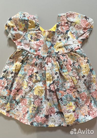 Детские вещи для девочки пакетом 6-12 мес