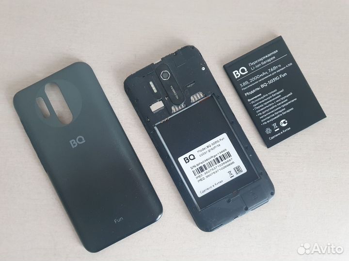 BQ 5031G Fun, 8 ГБ