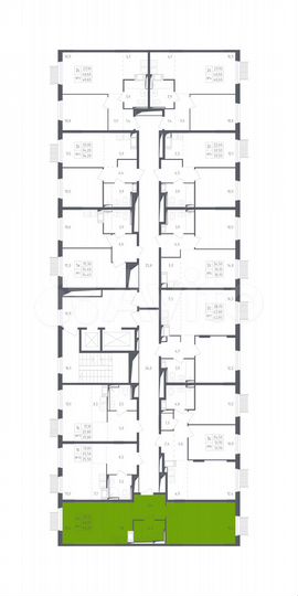 2-к. квартира, 48,2 м², 10/17 эт.