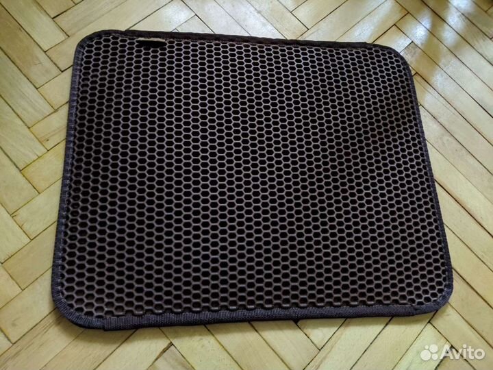 Коврик-ловушка кошачьего наполнителя под лоток