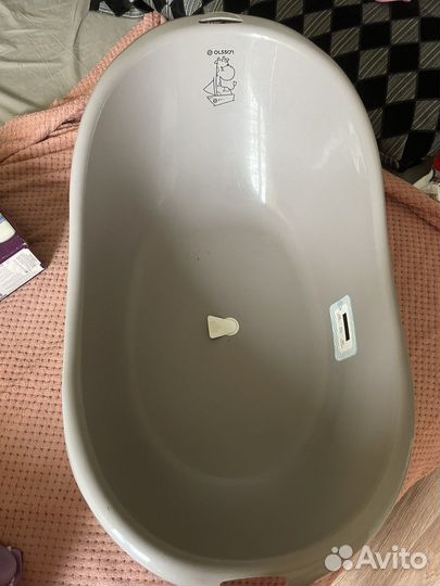 Ванночка для купания с термометром