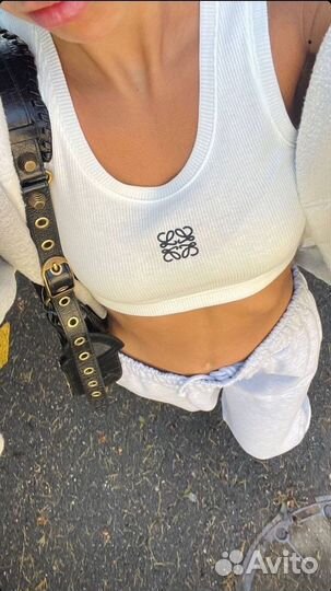 Кроп топ Loewe