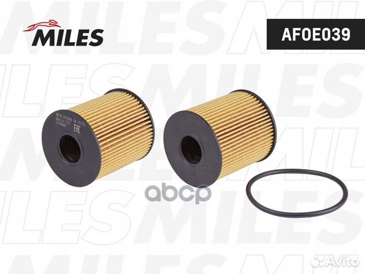 Фильтр масляный двигателя afoe039 Miles