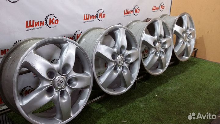 4195) К-кт дисков ориг литых R18 porsche 5х130