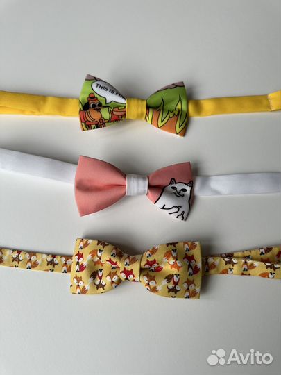 Галстук бабочка 3 штуки