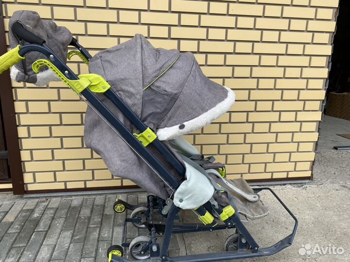 Детские санки коляска