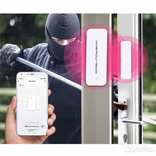 Датчик размыкания/открытия беспроводной Wi-Fi