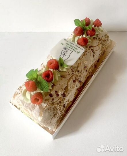 Меренговый рулет