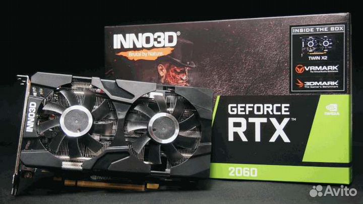 Видеокарта inno3d GeForce RTX 2060 twin X2