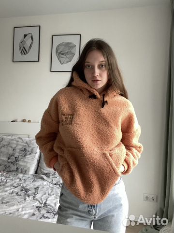 Плюшевая толстовка женская