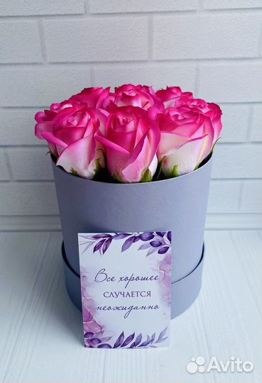 Мыльные розы Букет Цветы Сыктывкар