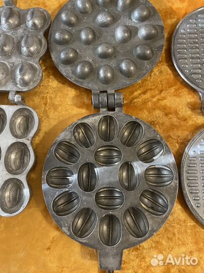 Орешница СССР вафельница форма для выпечки