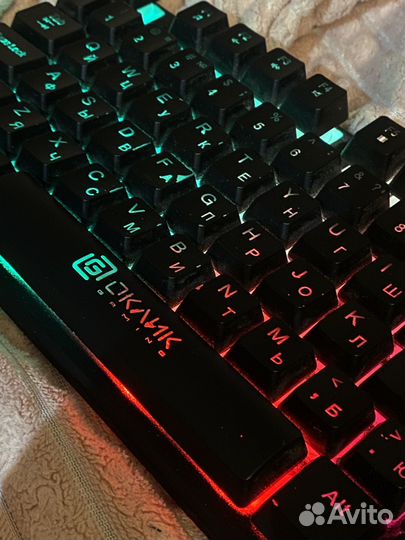 Клавиатура с подсветкой проводная