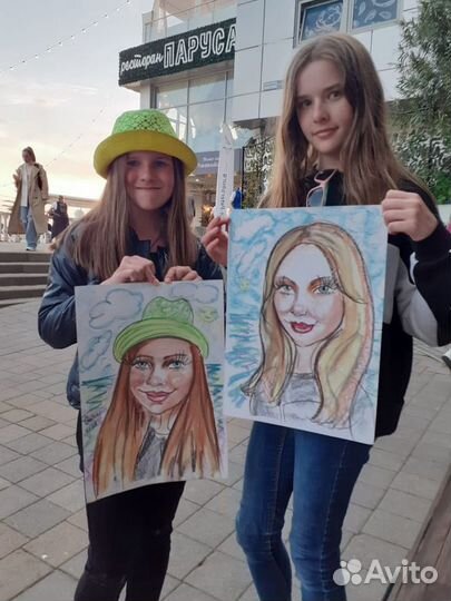 Художник-шаржист на праздник,портреты,шаржи по фот