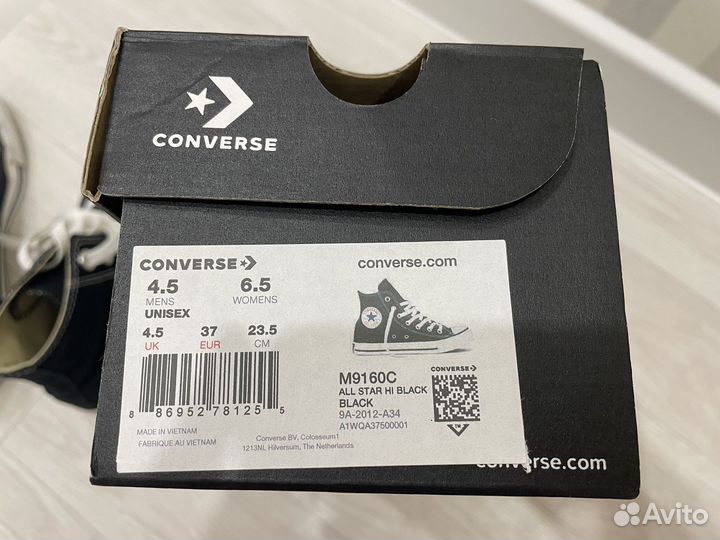 Кеды converse chuck taylor all star оригинал
