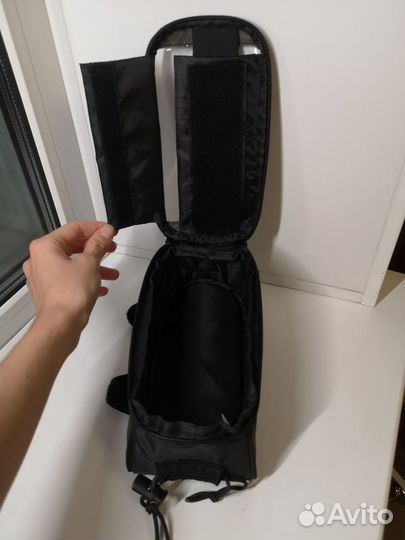 Велосумка на раму для телефона