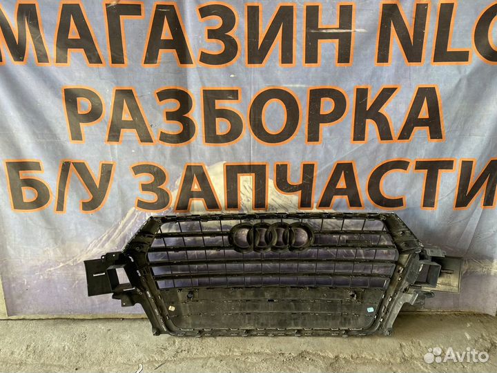 Audi q7 решетка бампера