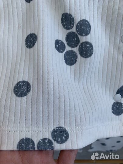 Пижама детская в рубчик новая 5-6 лет 110-116