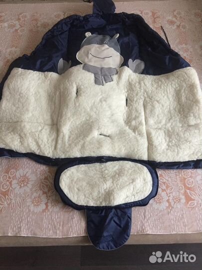 Зимний конверт в коляску