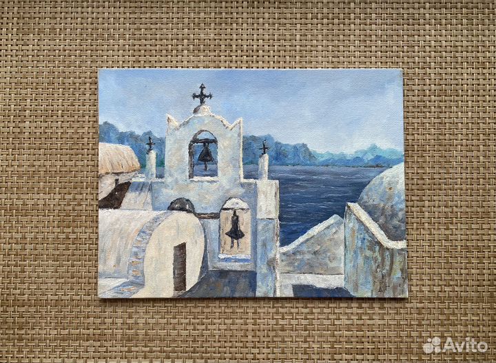 Картина маслом на холсте Греция
