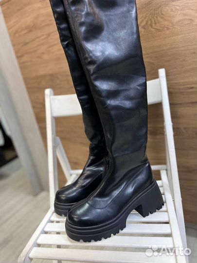 Ботинки женские ботфорты