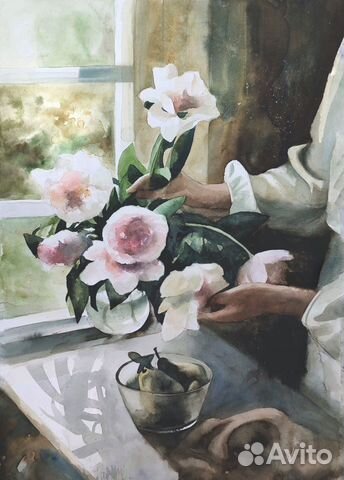 Картина акварелью 