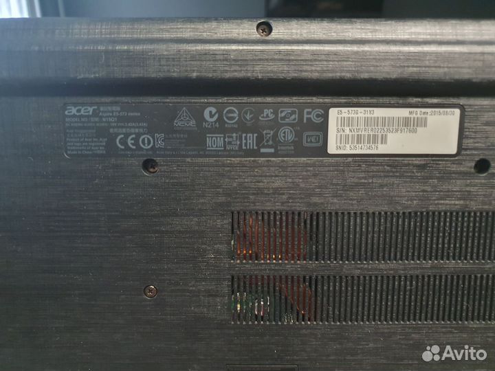 Ноутбук acer